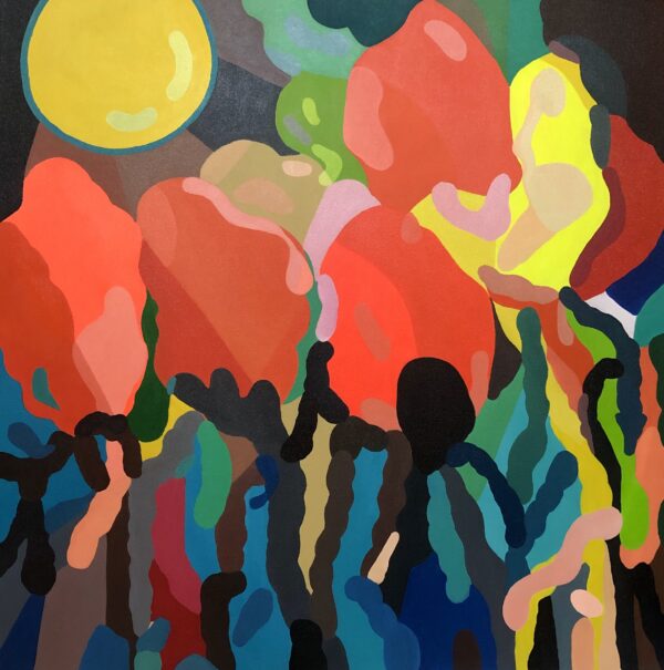 Dancing under the sun -SOLD